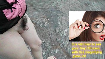play B. pik crossdresser! harige kut klit! kleine kleine micropenis mietje!