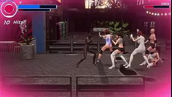play ハイブーツの黒檀美女【ソラスシティヒーローズ】
