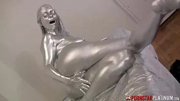 play Pornstarplatinum mindi nerts bedekt met zilver voor het plagen