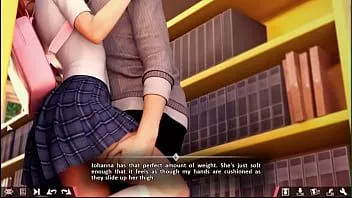 play 业余肛门青少年第 10 部分 - 在图书馆里磨 - 大屁股完美的山雀小青少年
