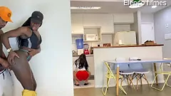 Reproducir La amiga de Jeff follando Fernanda Chocolatte mientras Karen Oliver mira